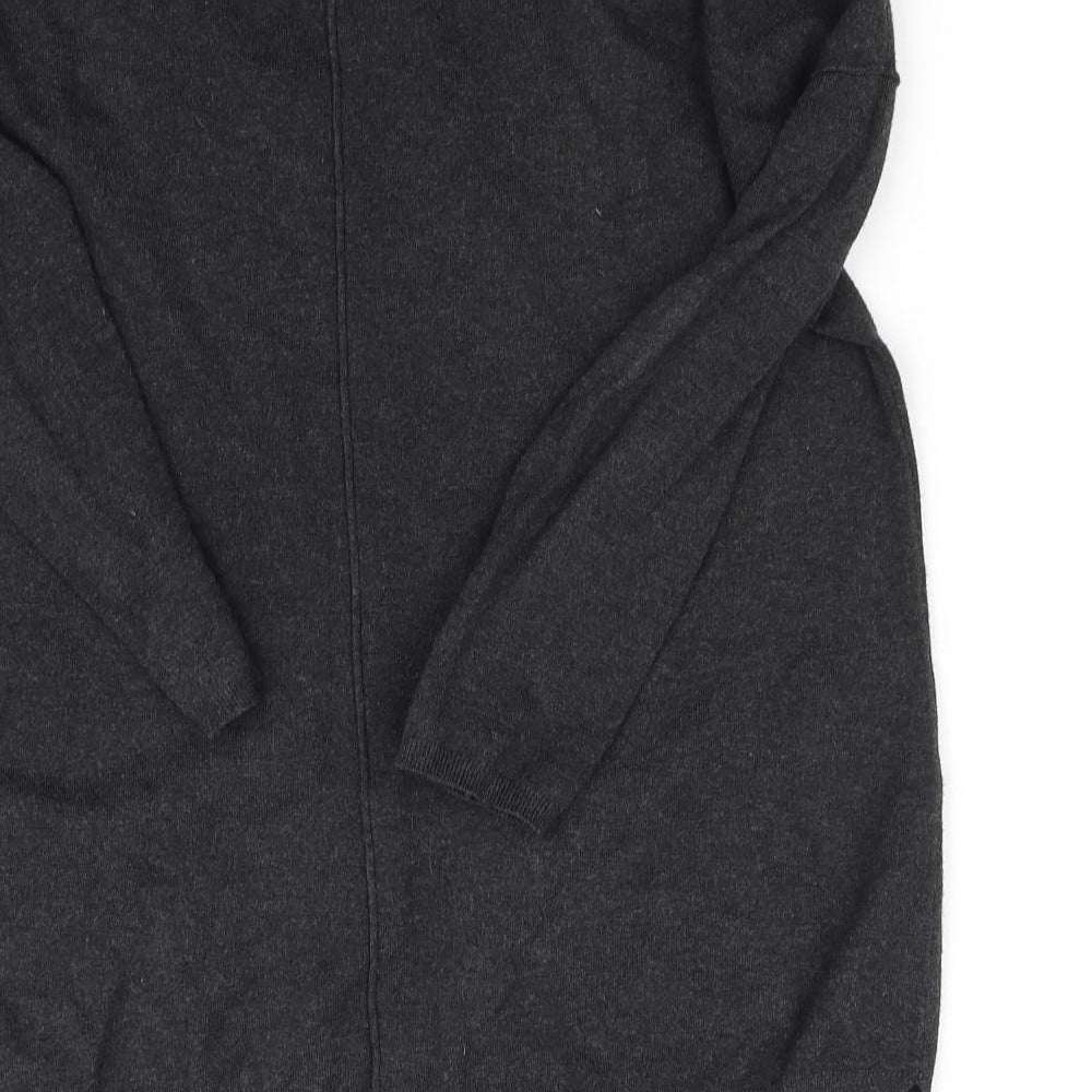 tezense Womens Grey Pullover Jumper Size L