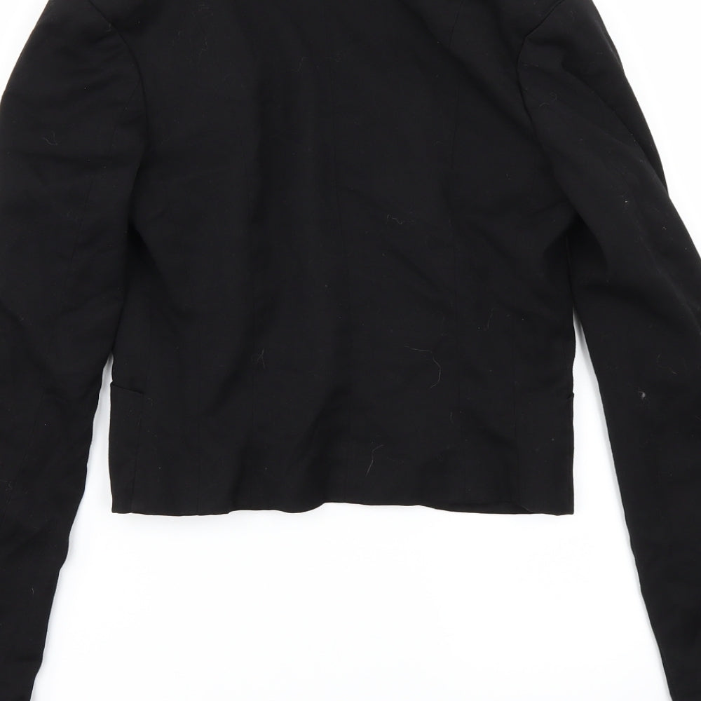 H&M Womens Black Jacket Size 4