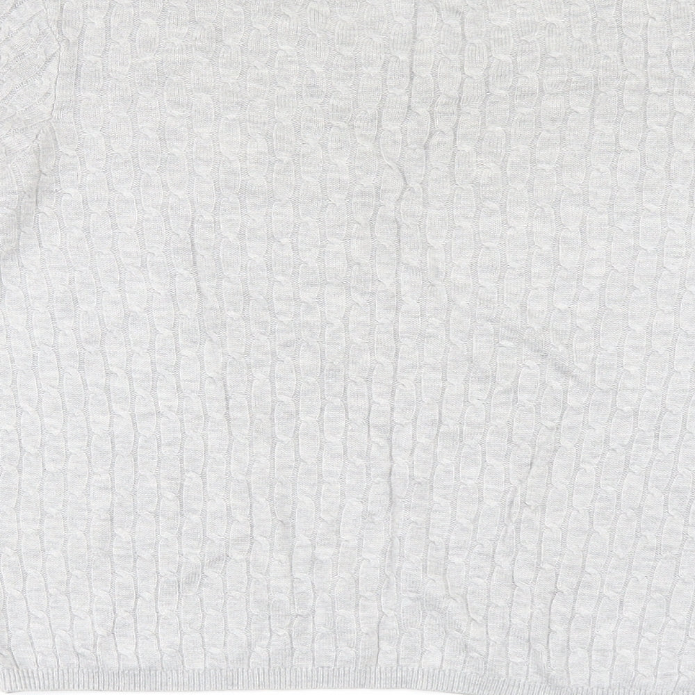H&M Womens Grey Pullover Jumper Size M