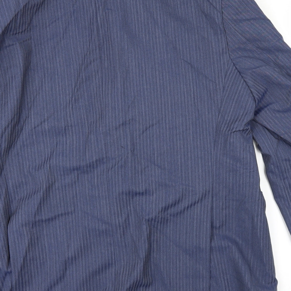 REDA Mens Blue Jacket Suit Jacket Size 42