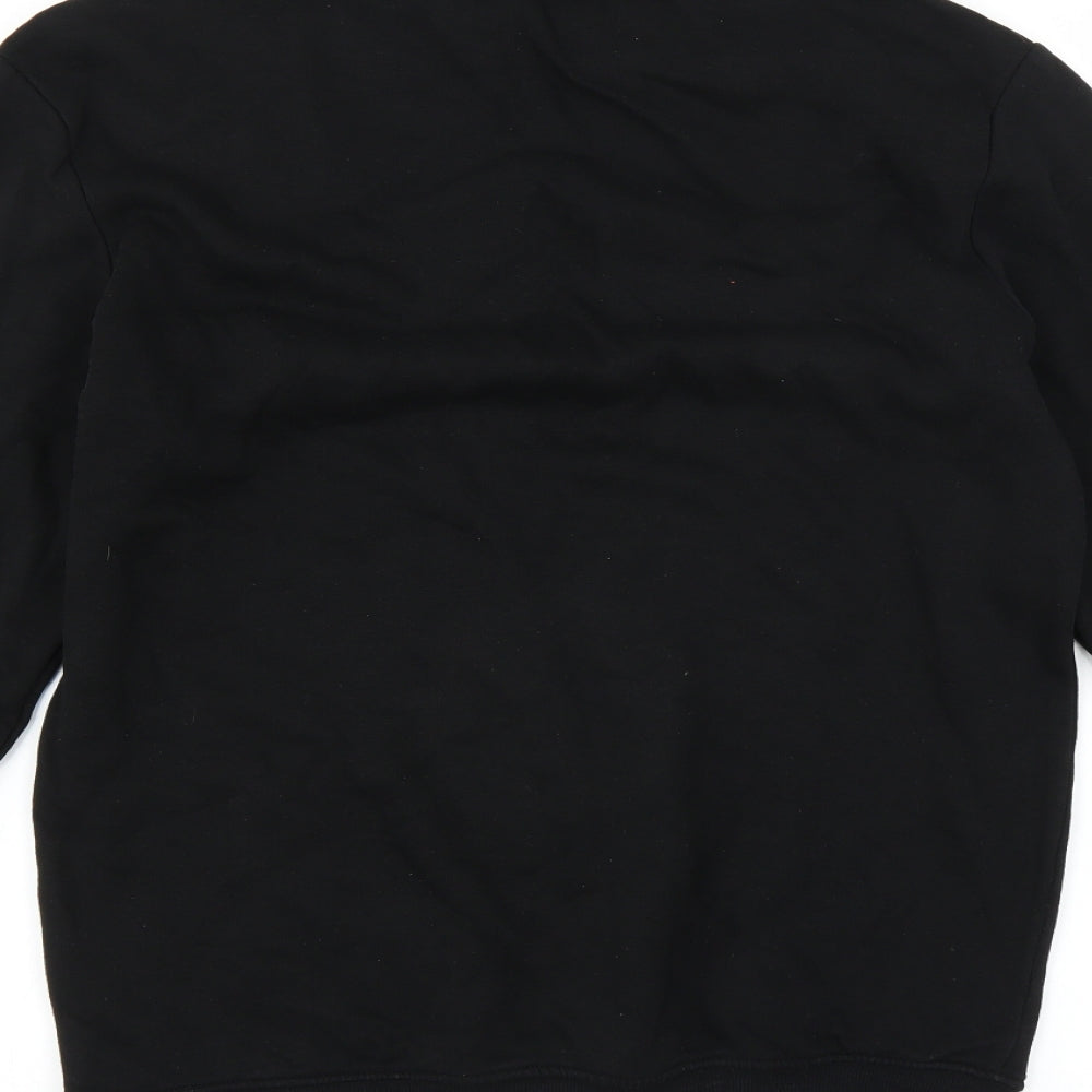 Divided by H&M Mens Black Pullover Sweatshirt Size XS
