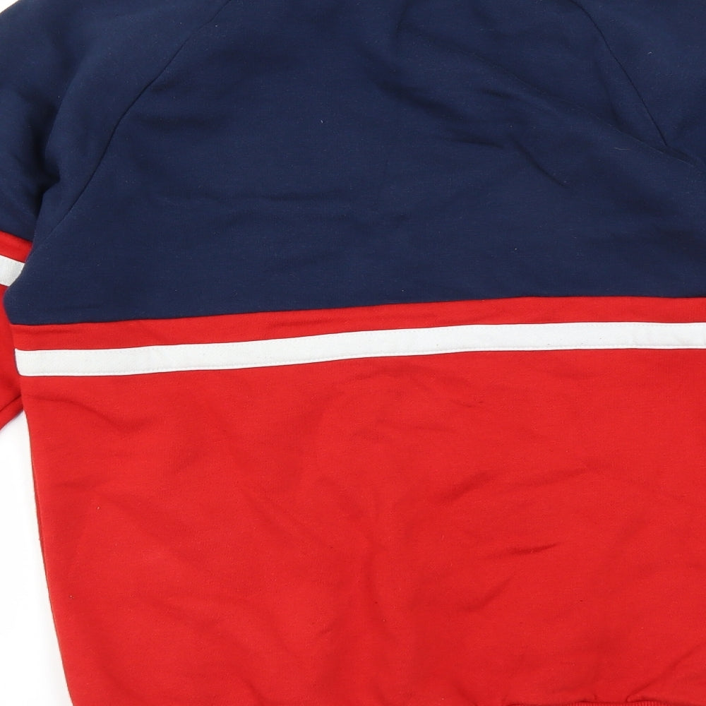 Divided by H&M Mens Red Pullover Sweatshirt Size XS