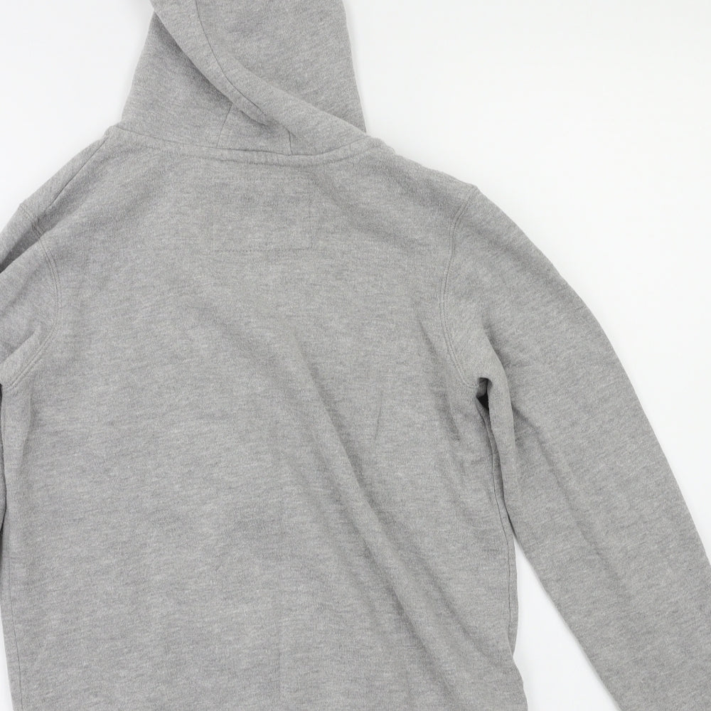Brooklyn Boys Grey Full Zip Hoodie Size 12-13 Years