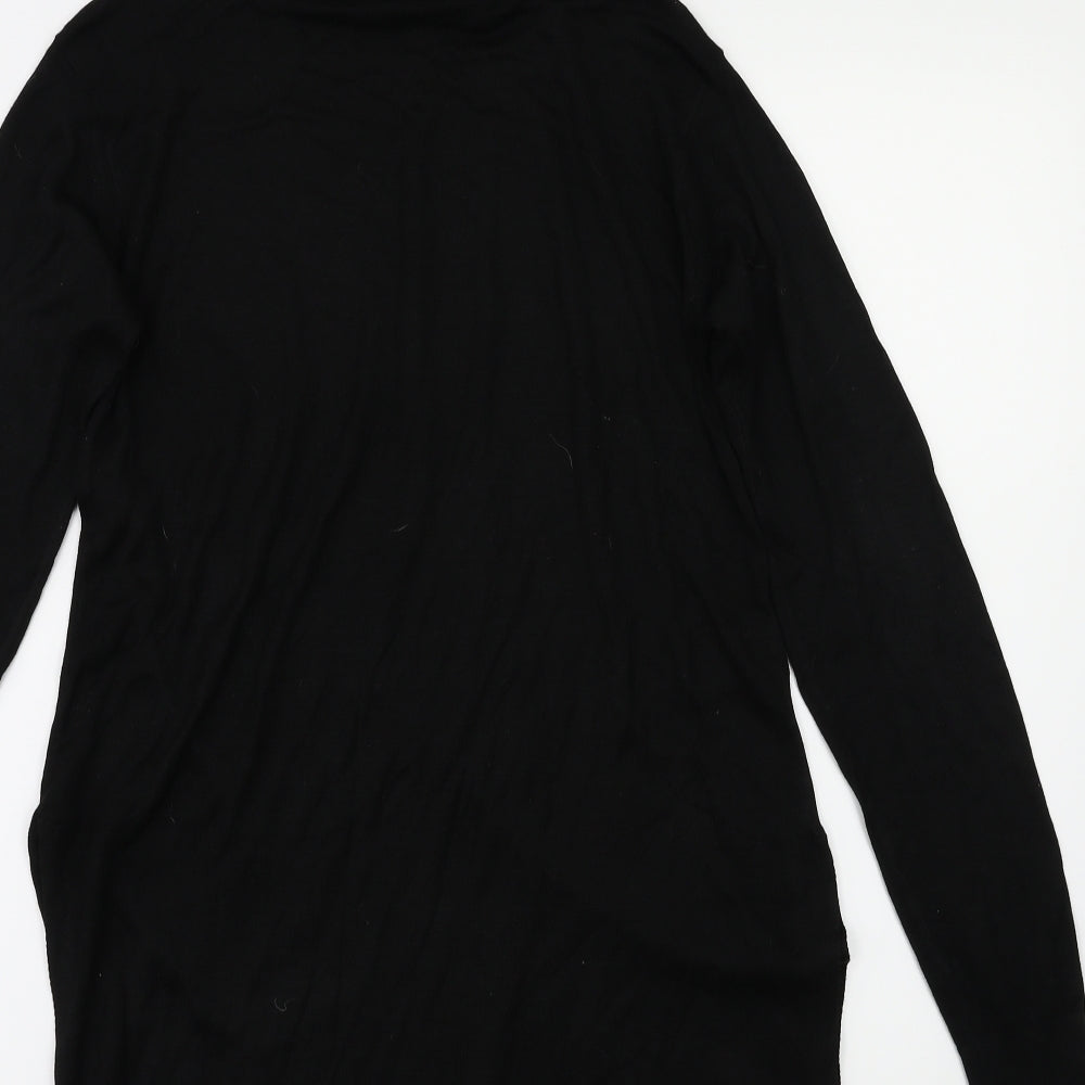 H&M Womens Black Basic T-Shirt Size XS