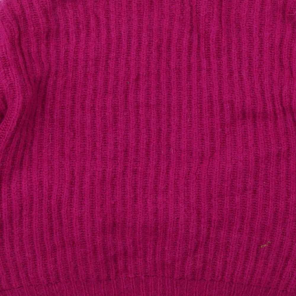 Vertbaudet Womens Pink Cardigan Jumper Size 12