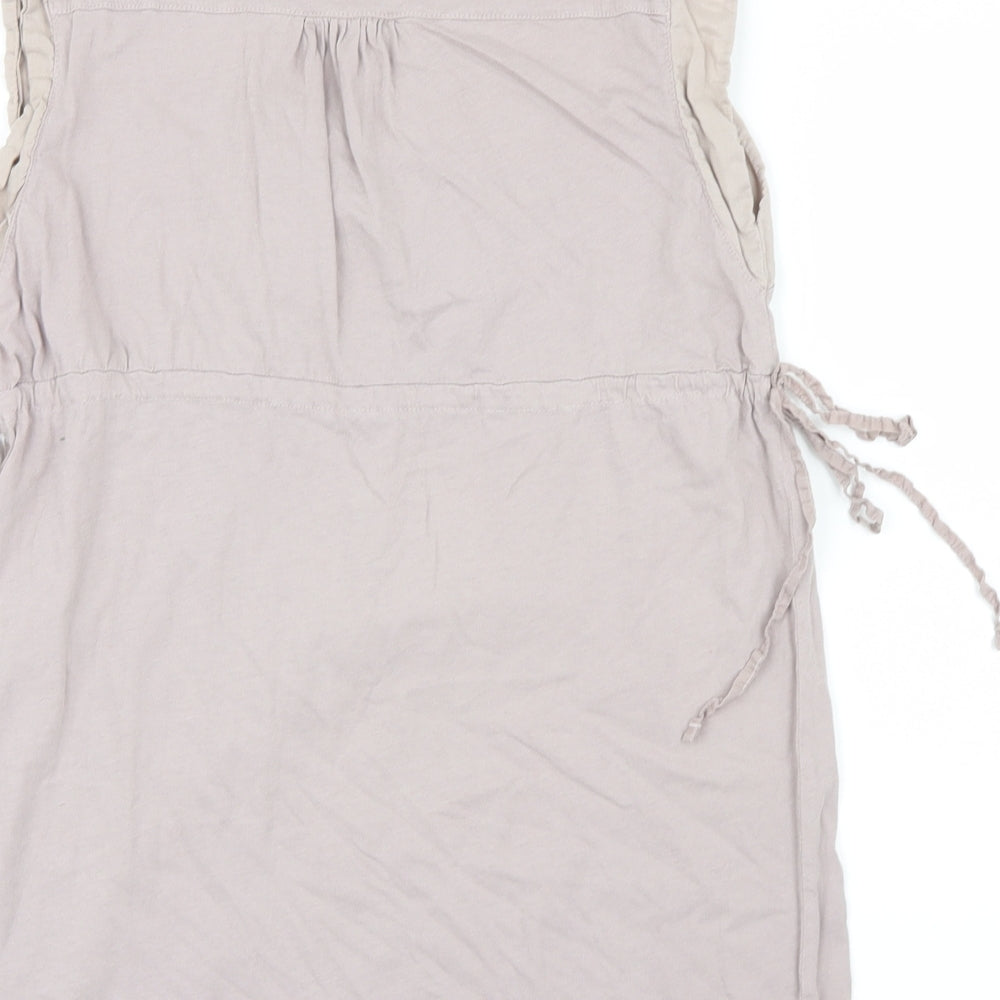 Zara Womens Beige Basic Blouse Size 10