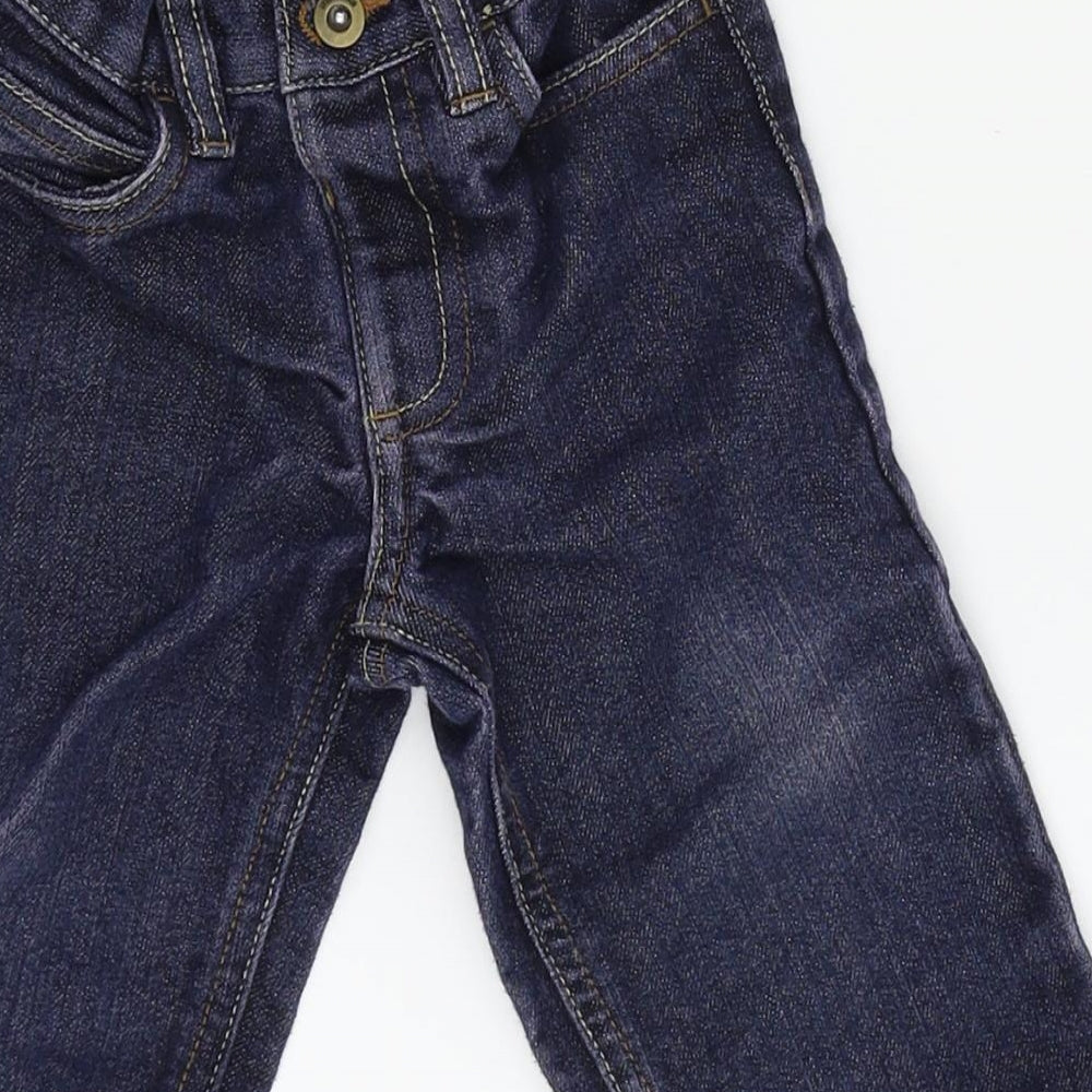 George Boys Blue Jogger Jeans Size 9-12 Months