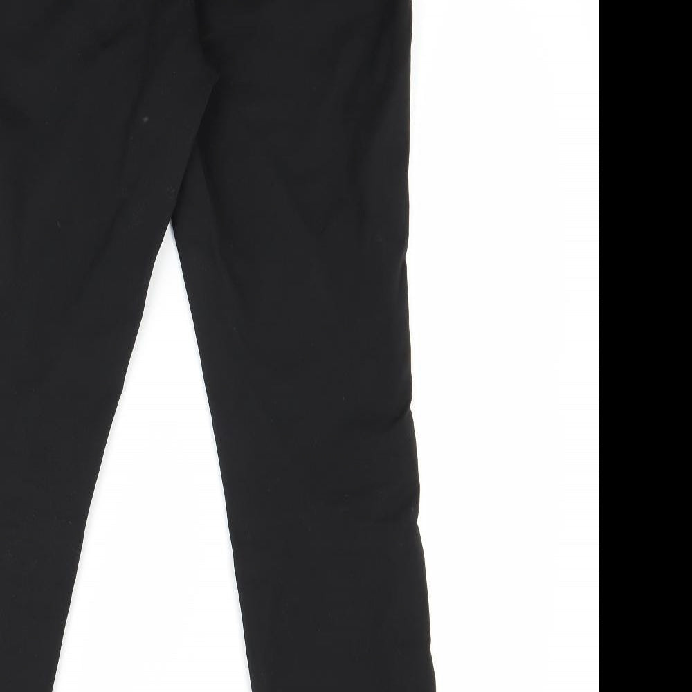 Atmosphere Womens Black Trousers Size 8 L27 in