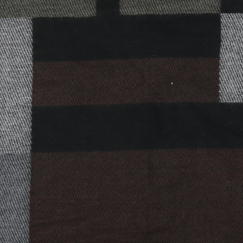 Steve Madden Womens Brown Geometric Cardigan Jumper One Size