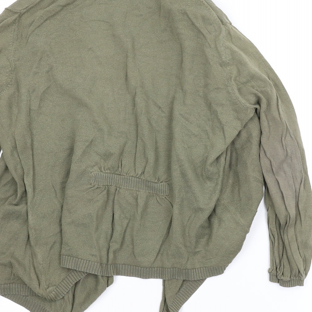 Oasis Womens Green Cardigan Jumper Size 12