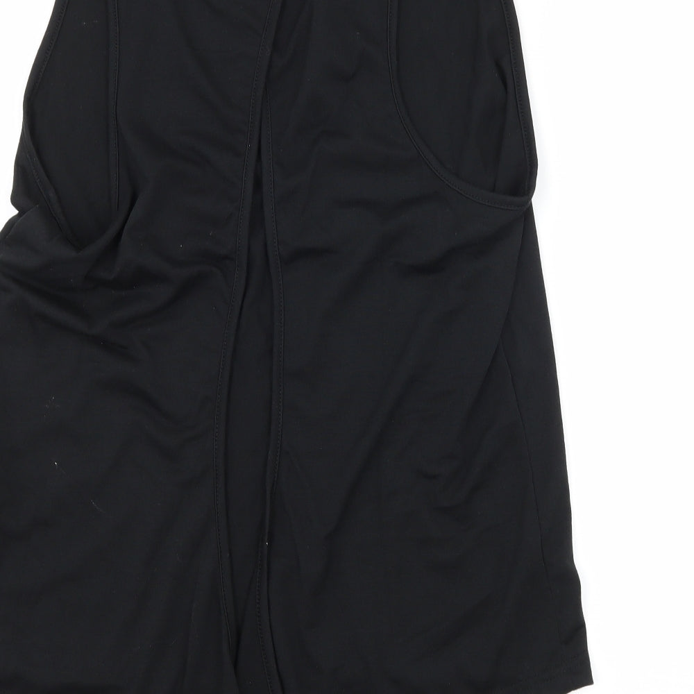 Preworn Womens Black Jersey Basic Tank Size L