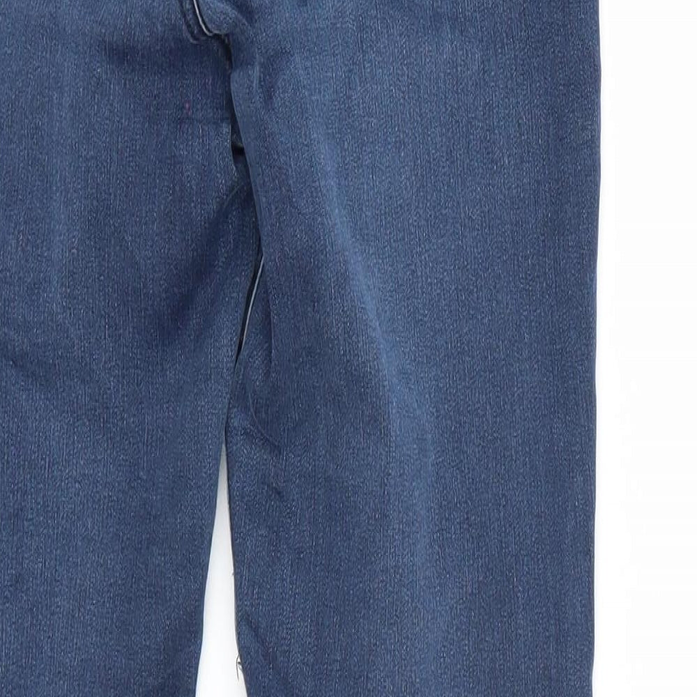 Preworn Womens Blue Skinny Jeans Size 10 L29 in