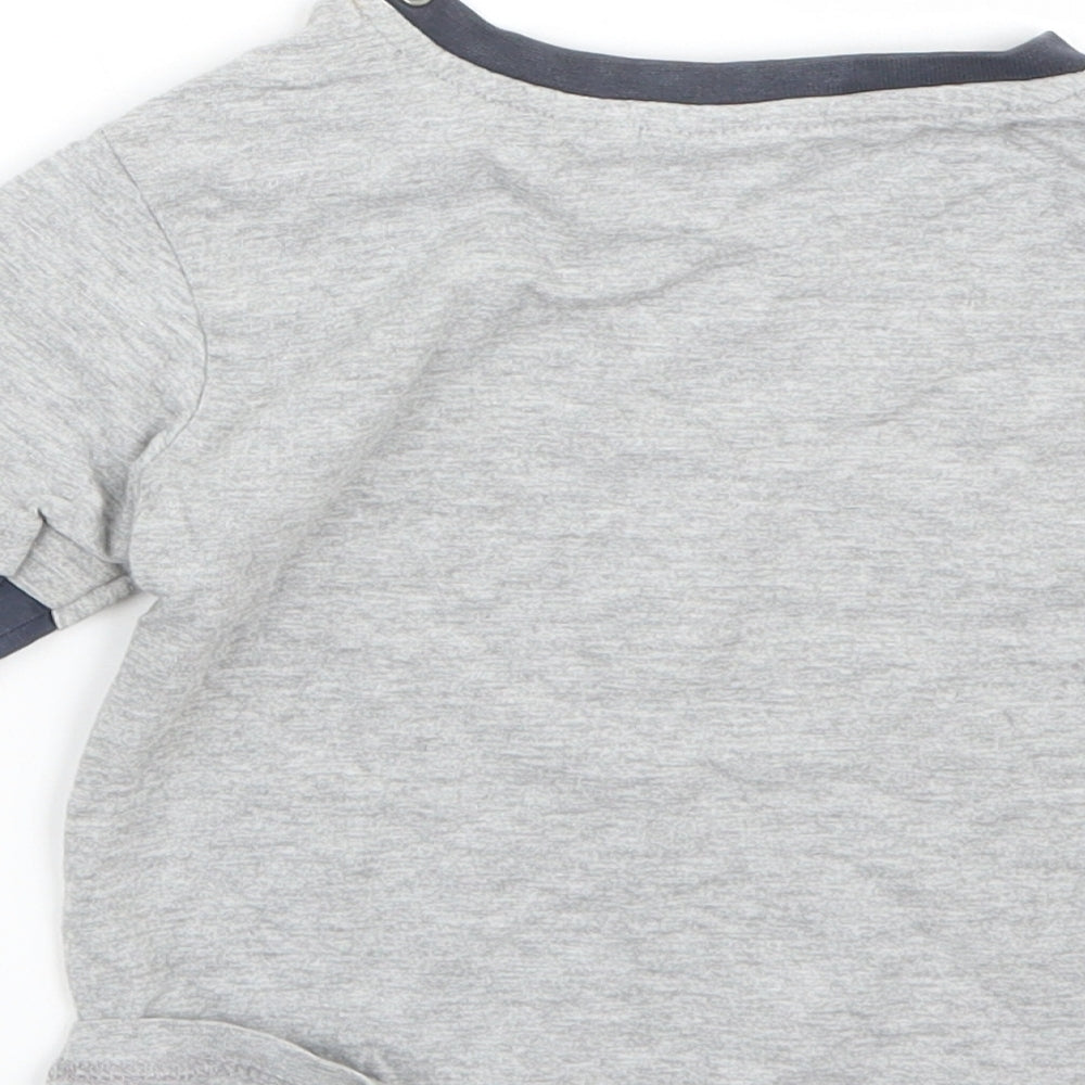 Lupilu Baby Grey Basic T-Shirt Size 24 Months