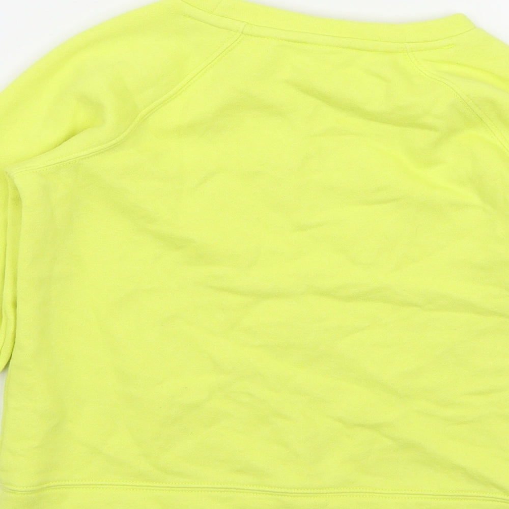 Preworn Girls Yellow Pullover Sweatshirt Size S