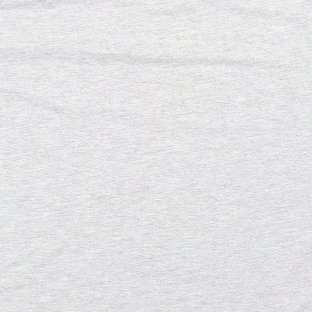 NEWLOOK Womens Grey Basic T-Shirt Size 10