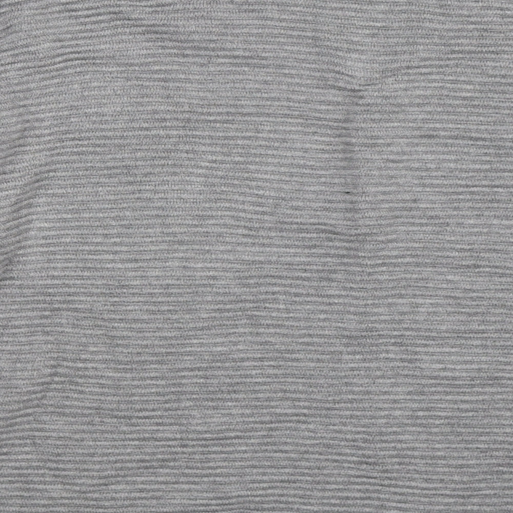 H&M Womens Grey Knit Pullover Jumper Size M