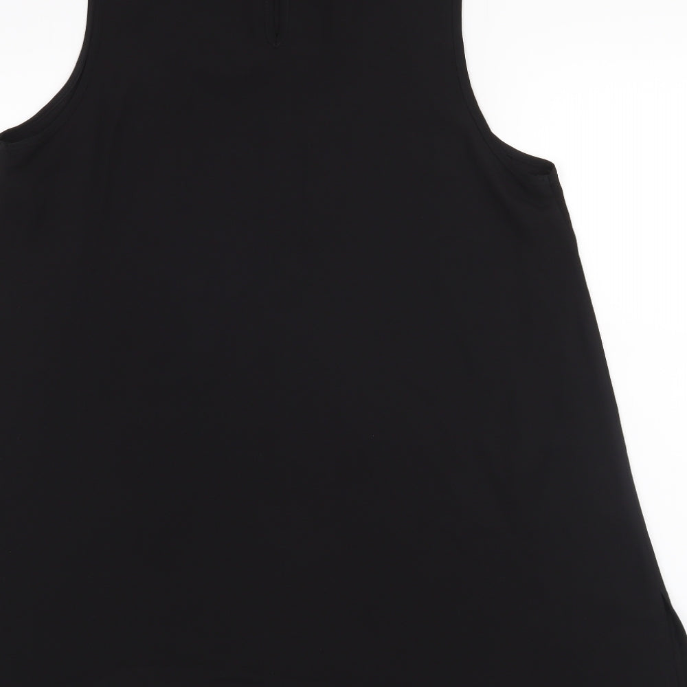 Dorothy Perkins Womens Black Basic Tank Size 12