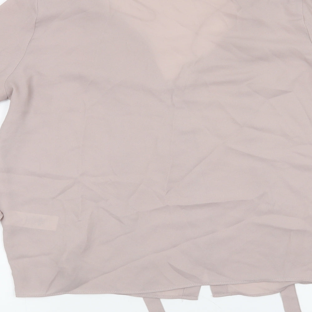 Atmosphere Womens Pink Basic Blouse Size 8
