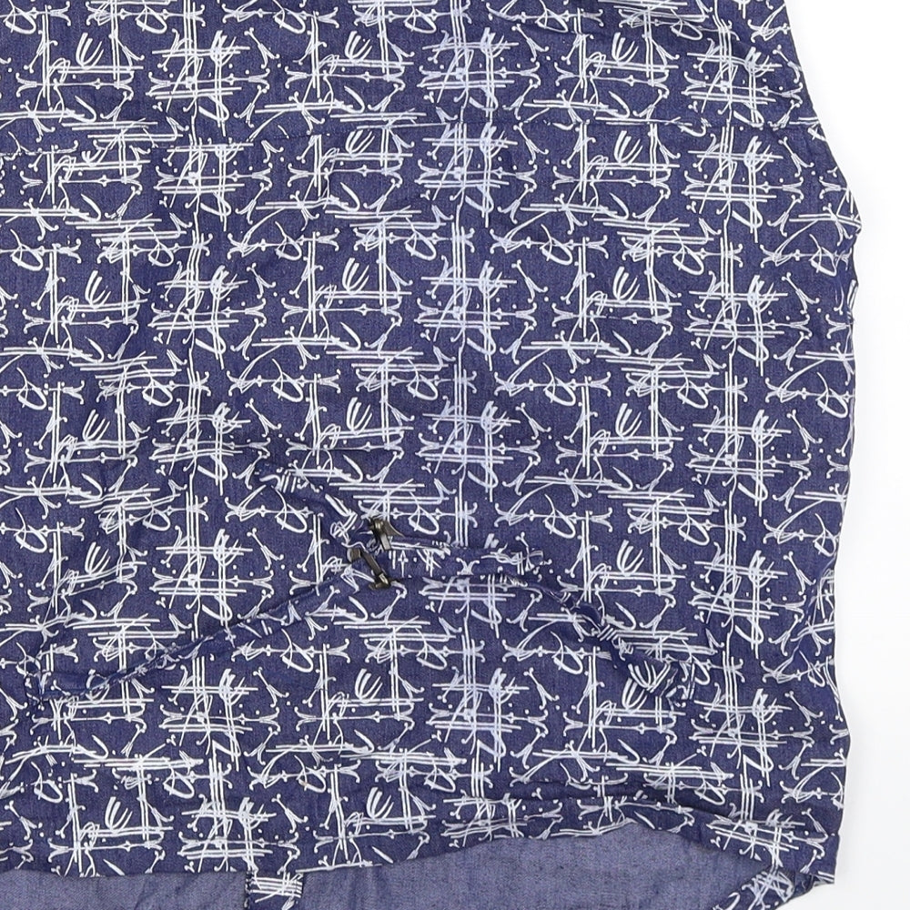 Bonobo Boys Blue Floral Denim Vest Jumper Size 2XL - waistcoat