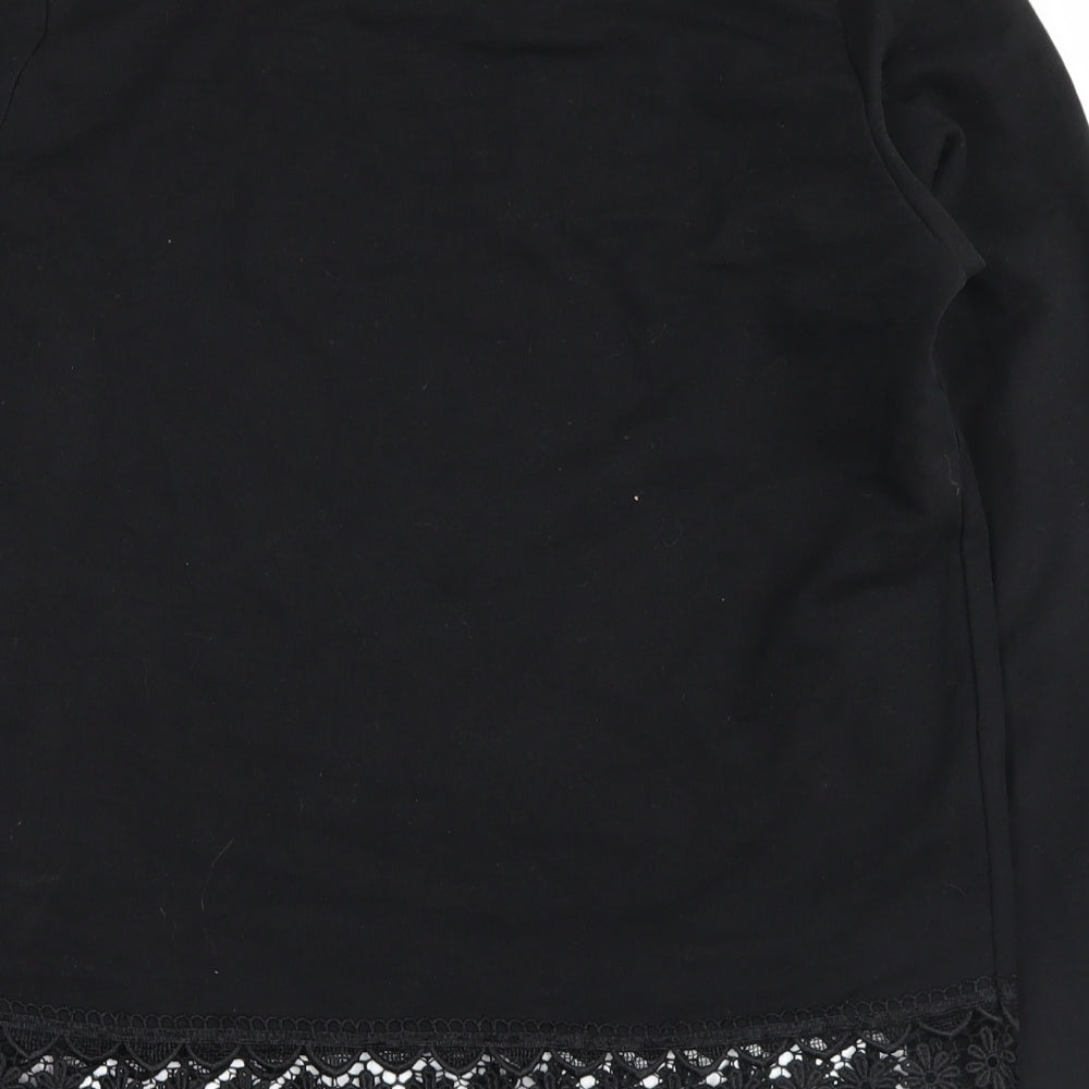 Atmosphere Womens Black Basic Blouse Size 8