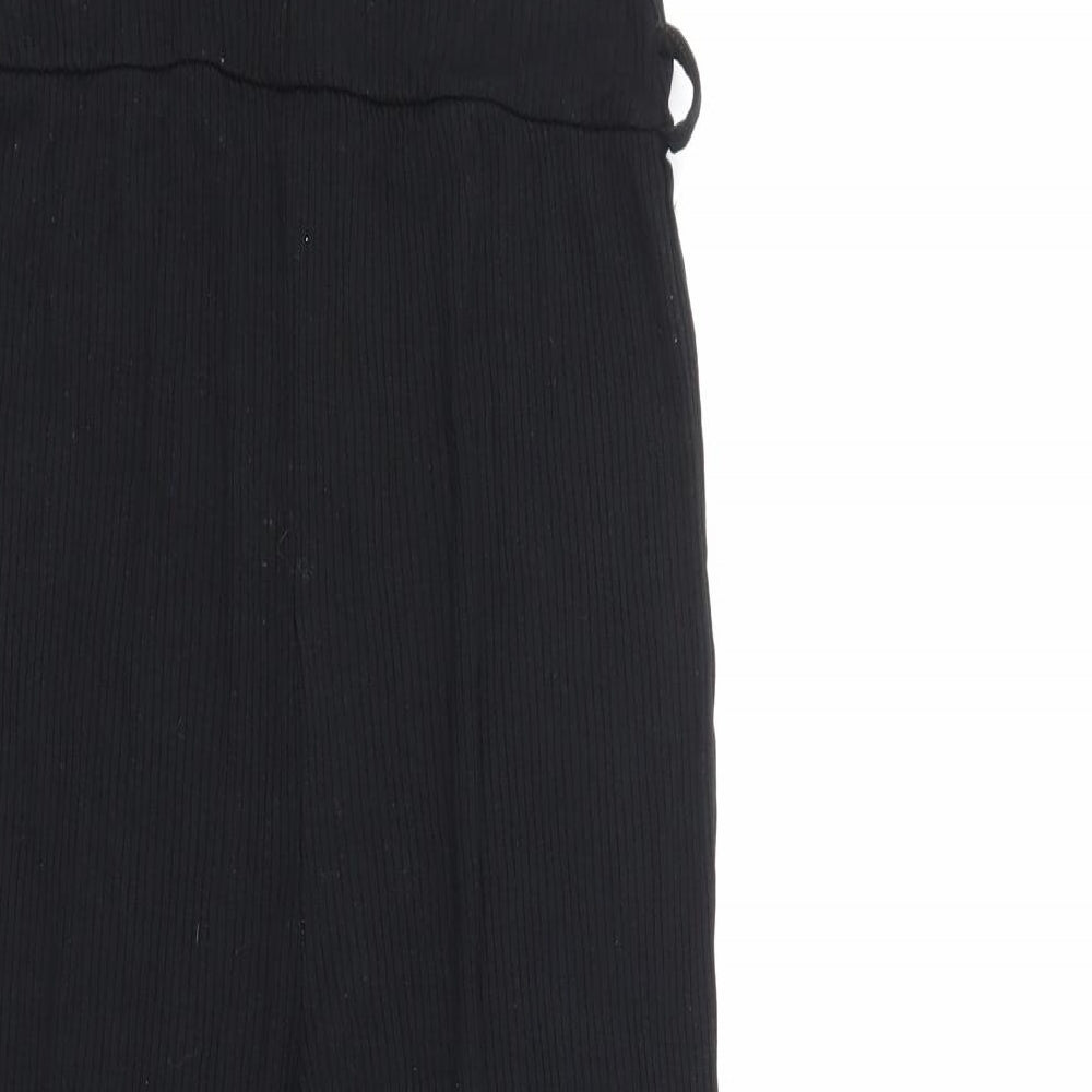 Preworn Womens Black Jumpsuit One-Piece L17 in