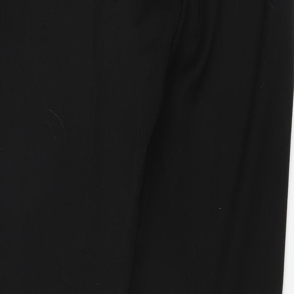 F&F Womens Black Trousers Size 8 L28 in