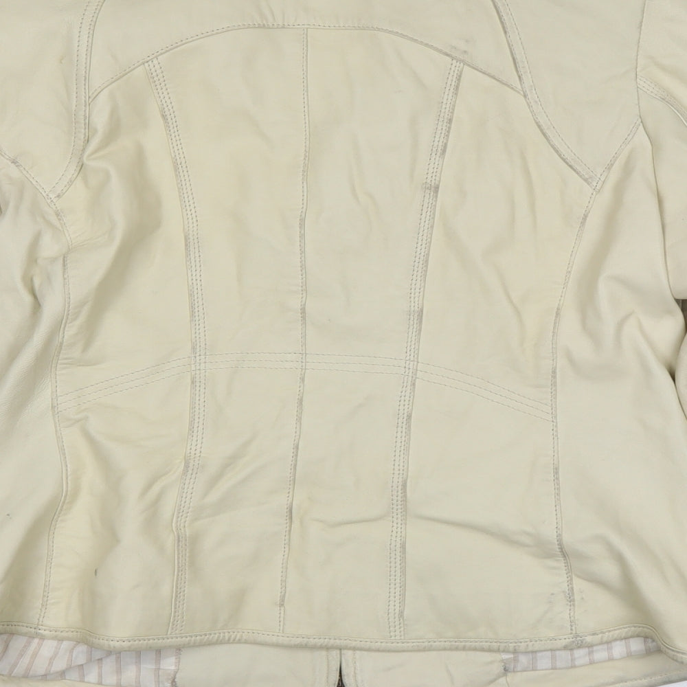 Lakeland Womens White Jacket Size 14