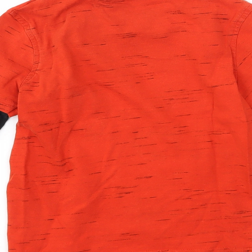 George Boys Red Jersey Basic T-Shirt Size 3-4 Years