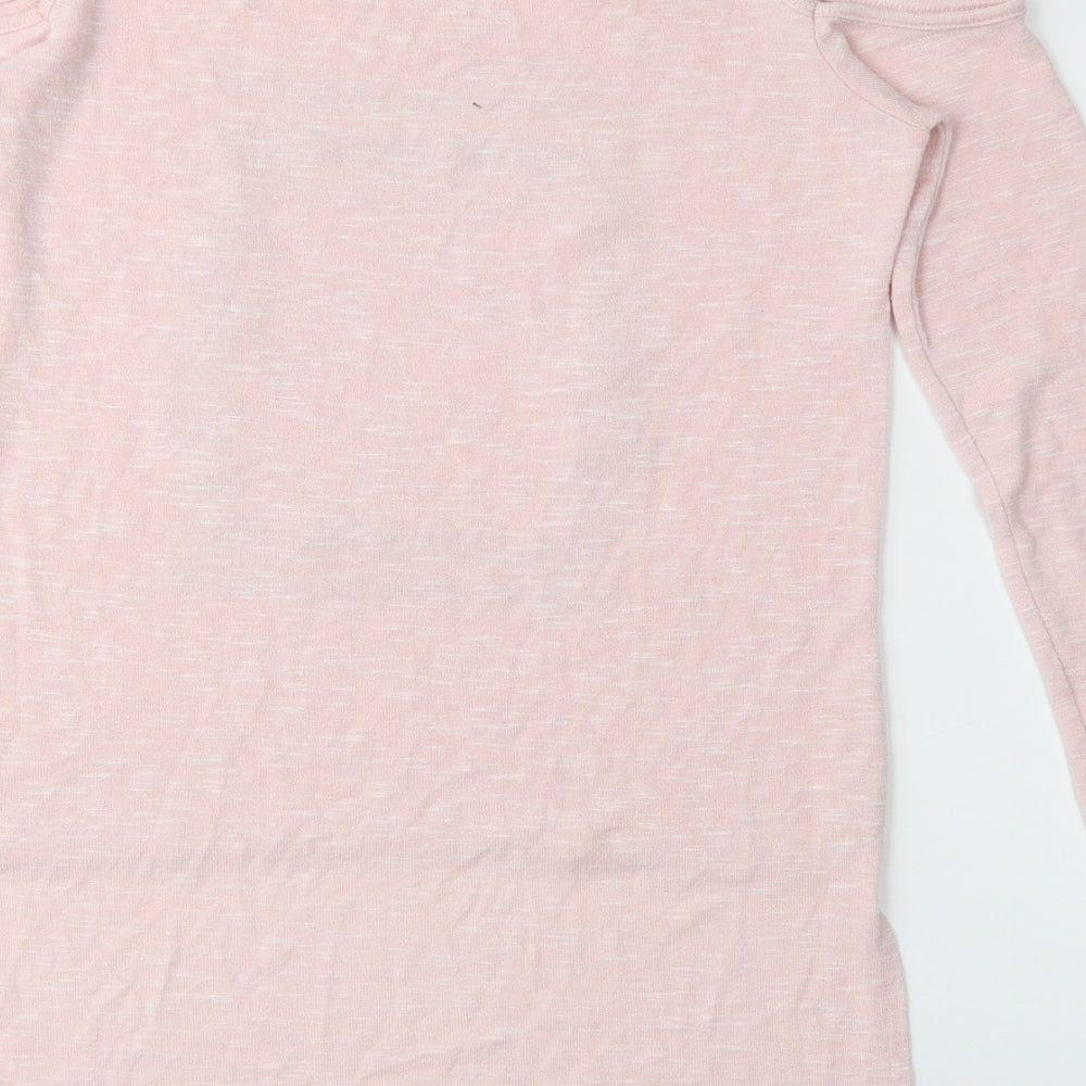 Boohoo Girls Pink Basic Blouse Size 11-12 Years
