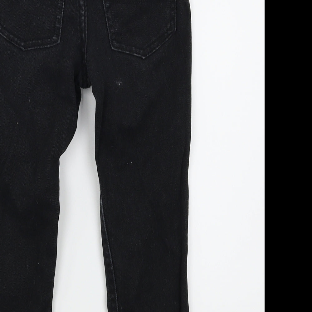 Girl2girl Girls Black Skinny Jeans Size 3-4 Years