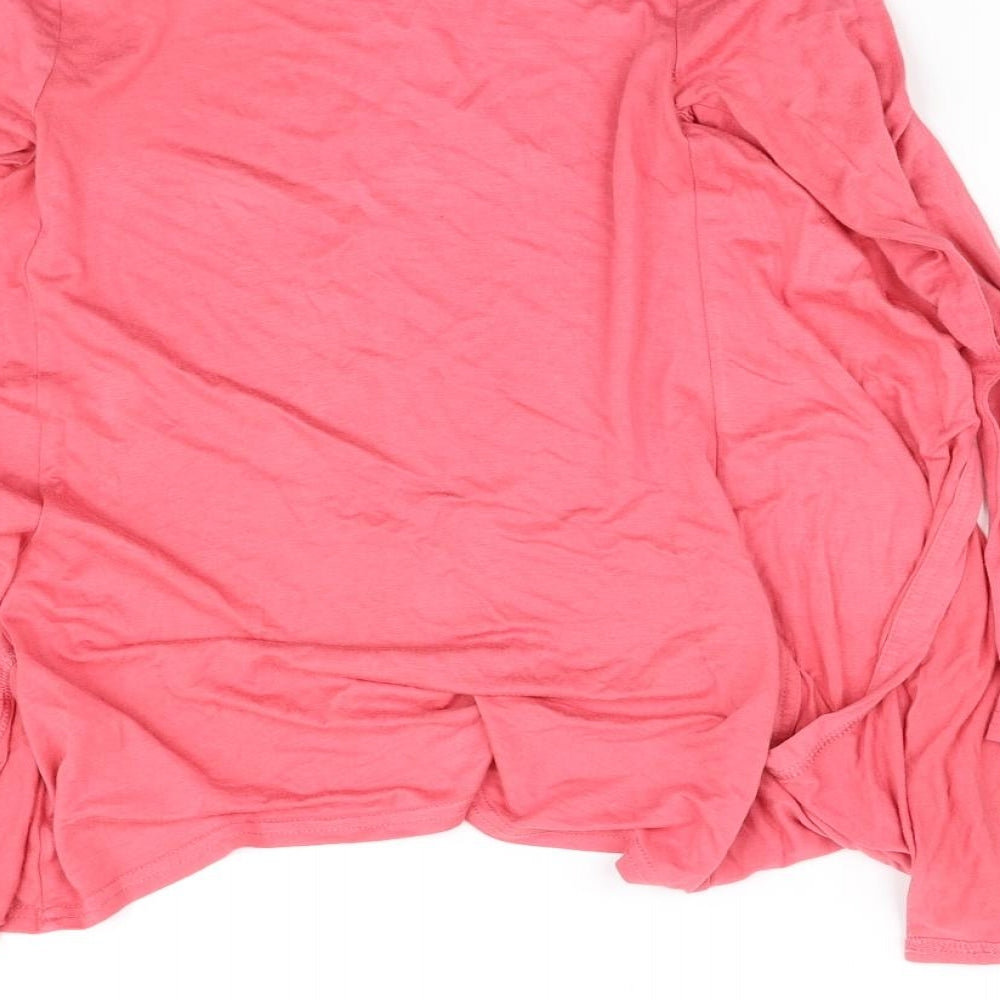 New Look Womens Pink Cardigan Jumper Size 10