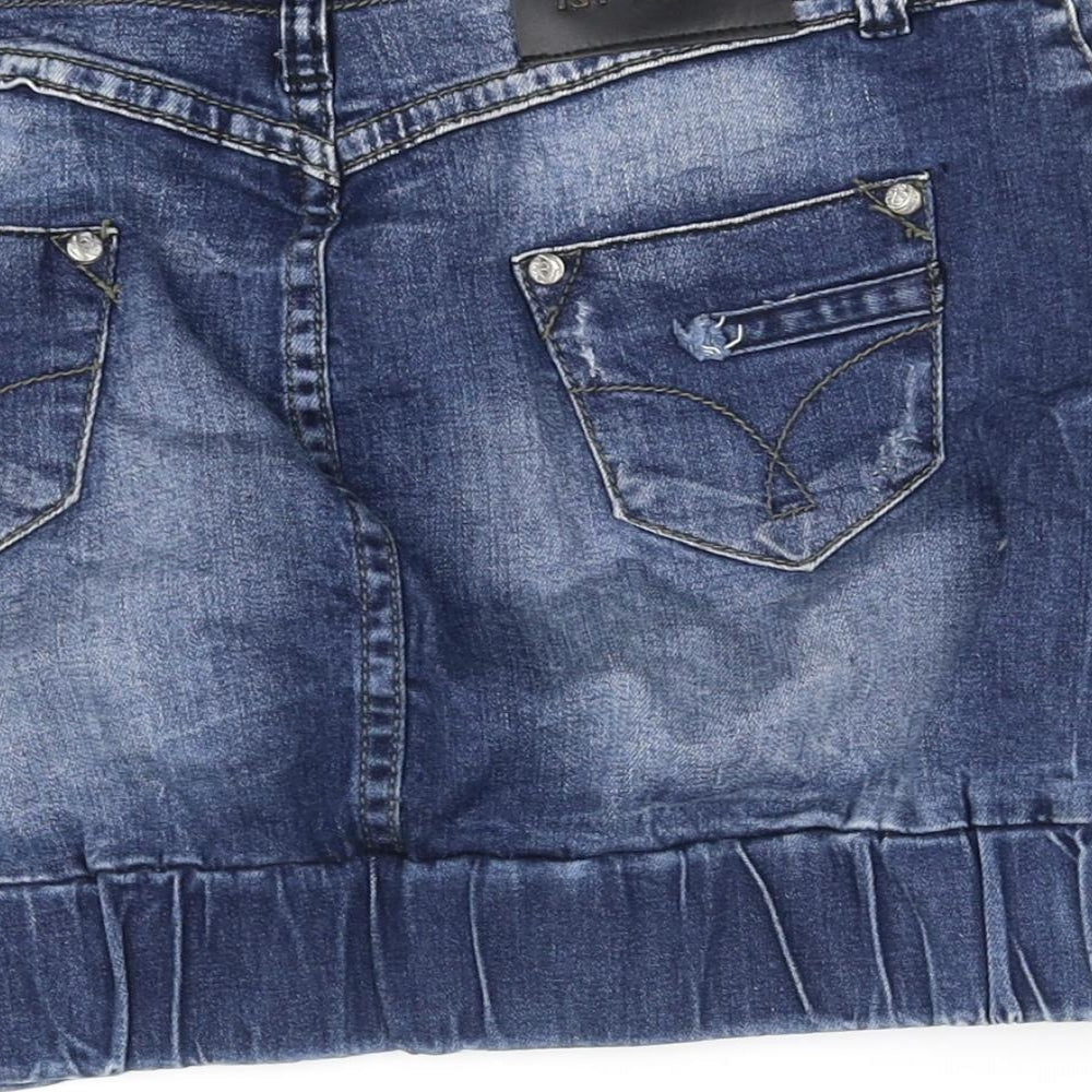 KangaROOS Womens Blue Flare Skirt Size 27 in