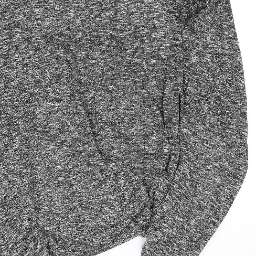 atmisphere Womens Grey Cardigan Jumper Size 18