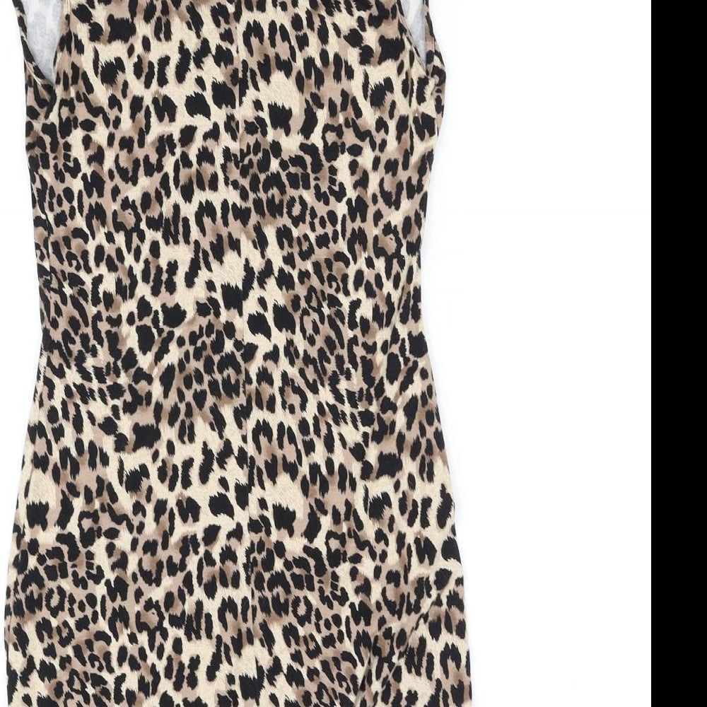 New Look Womens Grey Fit & Flare Size 8