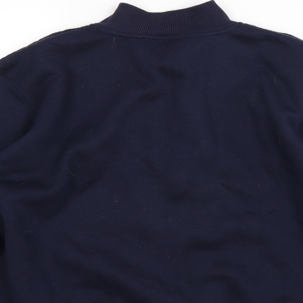 LA Gear Womens Blue Full Zip Sweatshirt Size 16