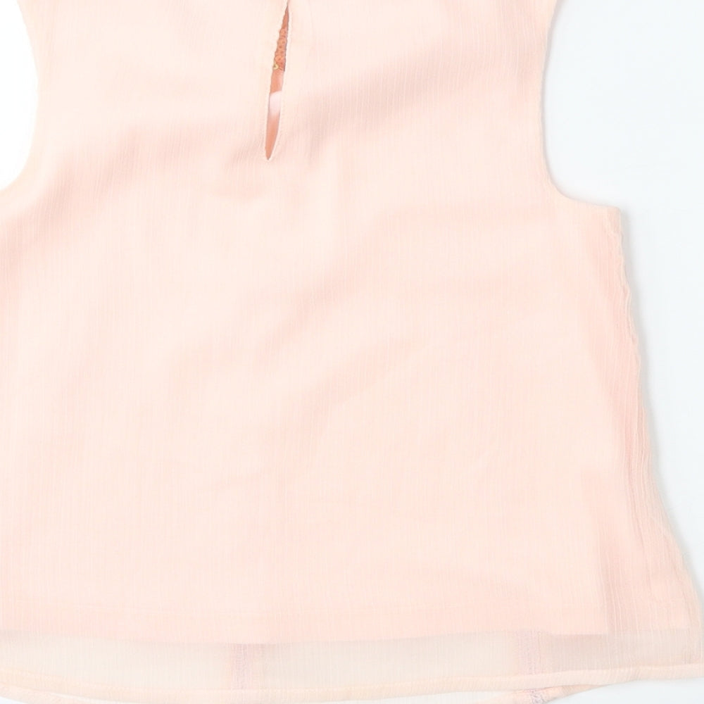 George Girls Pink Basic Blouse Size 5-6 Years
