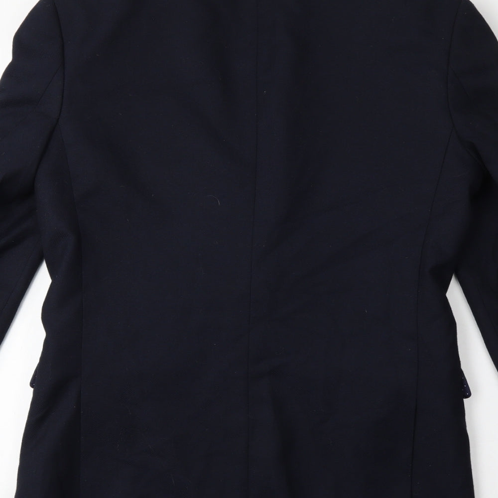 Primark Mens Blue Jacket Suit Jacket Size 38
