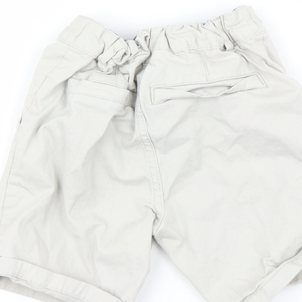 F&F Boys Grey Chino Shorts Size 7-8 Years