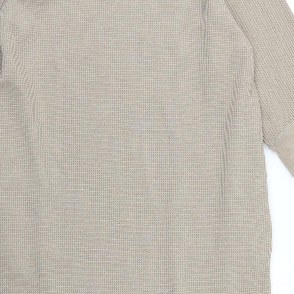 Uniqlo Girls Brown Jersey T-Shirt Dress Size 13 Years