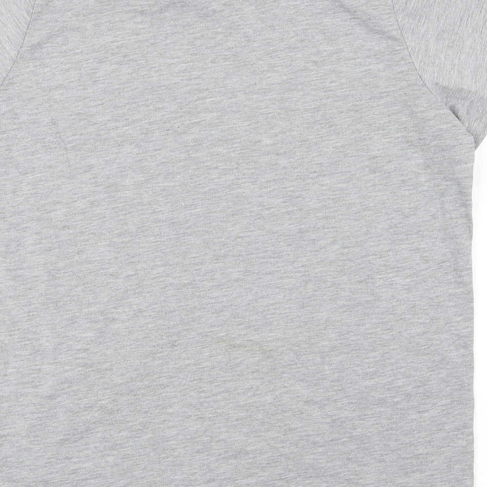 Bravado Womens Grey Jersey Basic T-Shirt Size M - Thank U, next