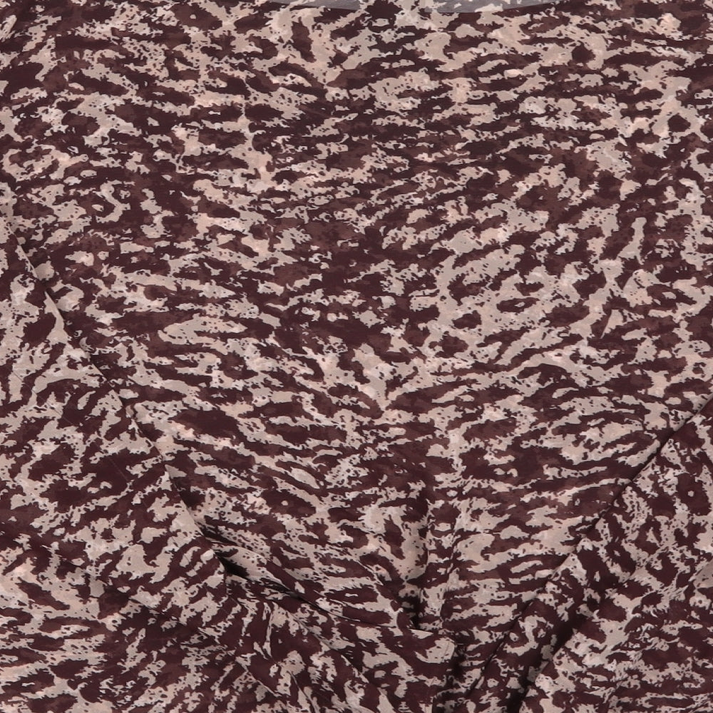 NEXT Womens Brown Basic Blouse Size 10