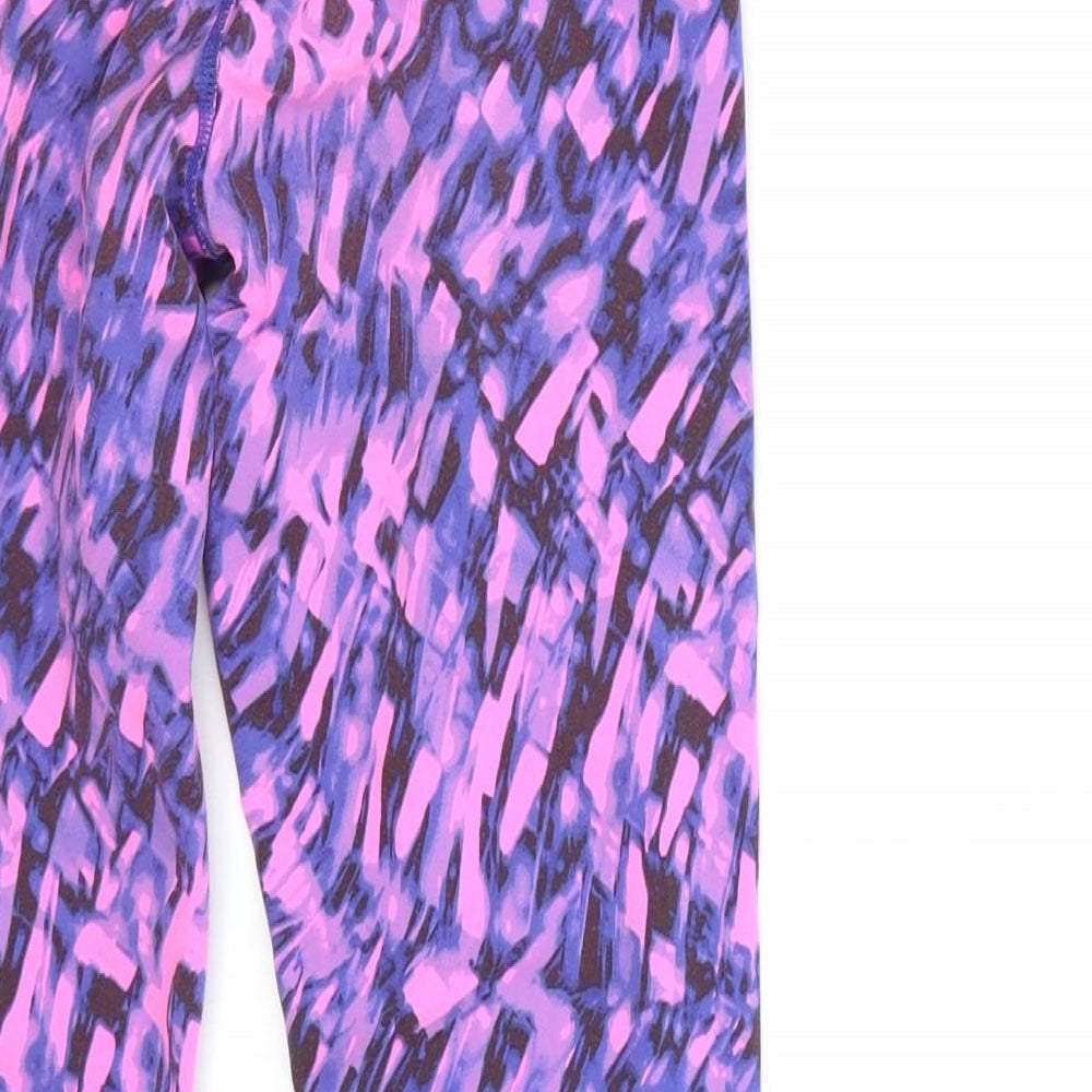 Tuff Athletics Womens Purple Bloomer Trousers Size XS L24 in