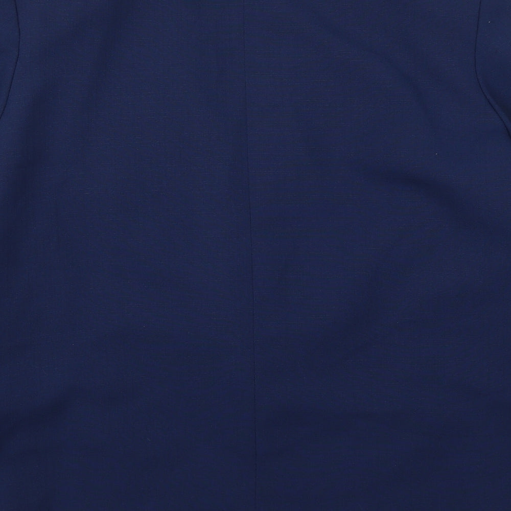 Littlewoods Womens Blue Jacket Suit Jacket Size 16