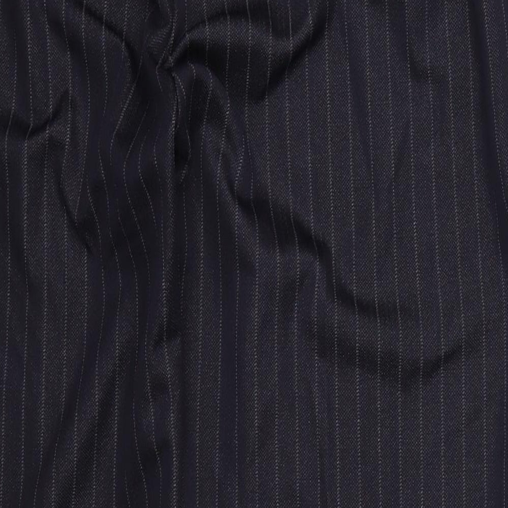 Preworn Womens Blue Striped Sweatpants Trousers Size 34 in L26 in