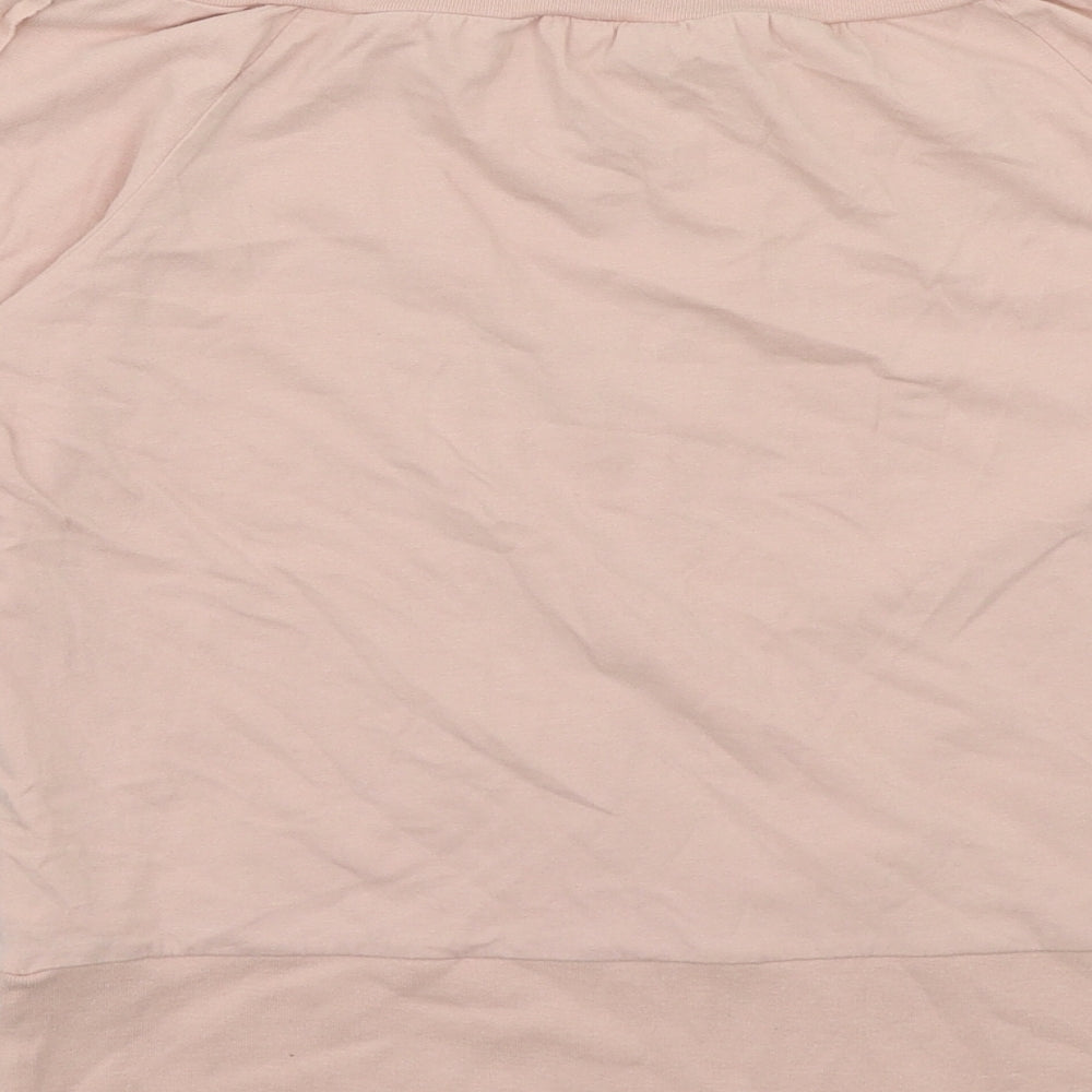 Republic Womens Pink Jersey Basic Blouse Size XS