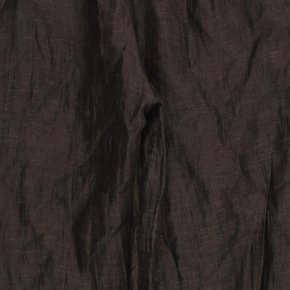 Preworn Womens Brown Trousers Size 36 in L28 in