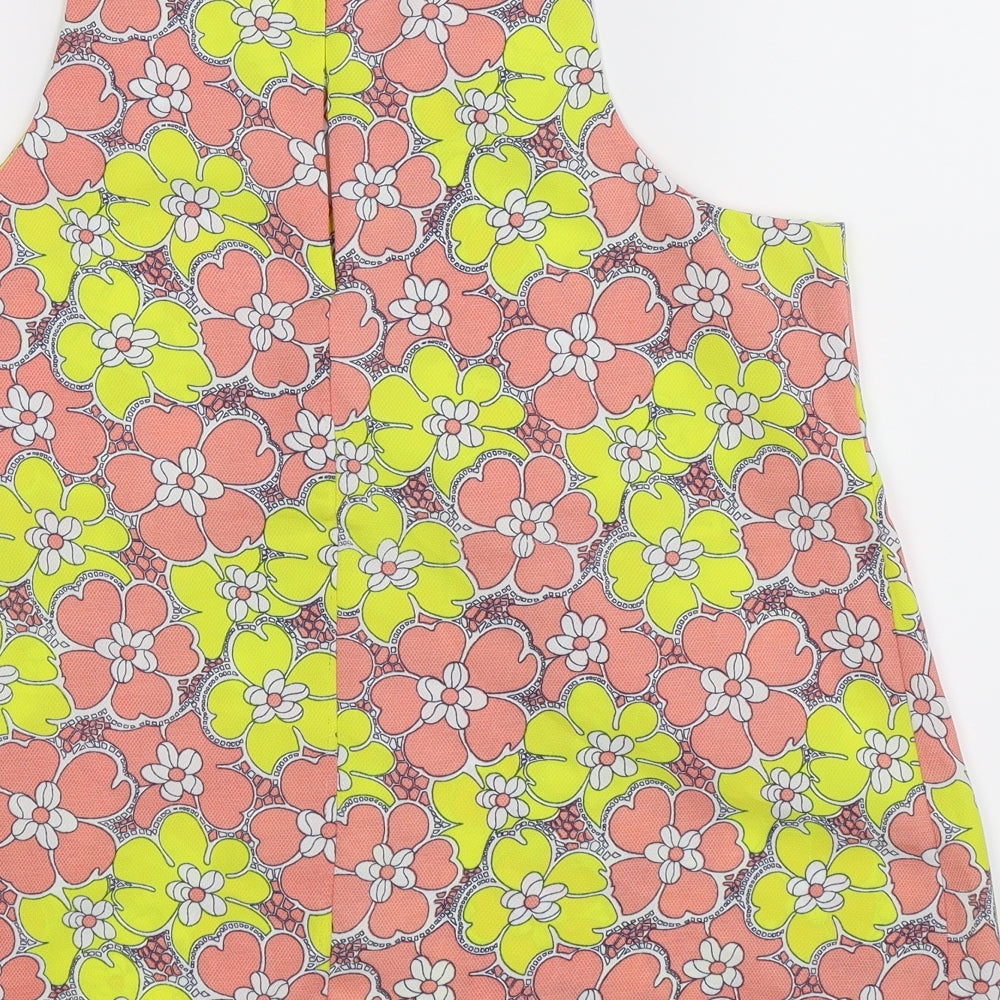 Izabel Womens Multicoloured Floral Basic Tank Size 12