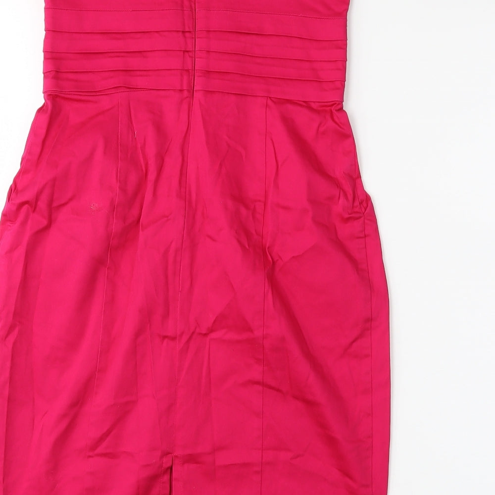 newlook Womens Pink Pencil Dress Size 10