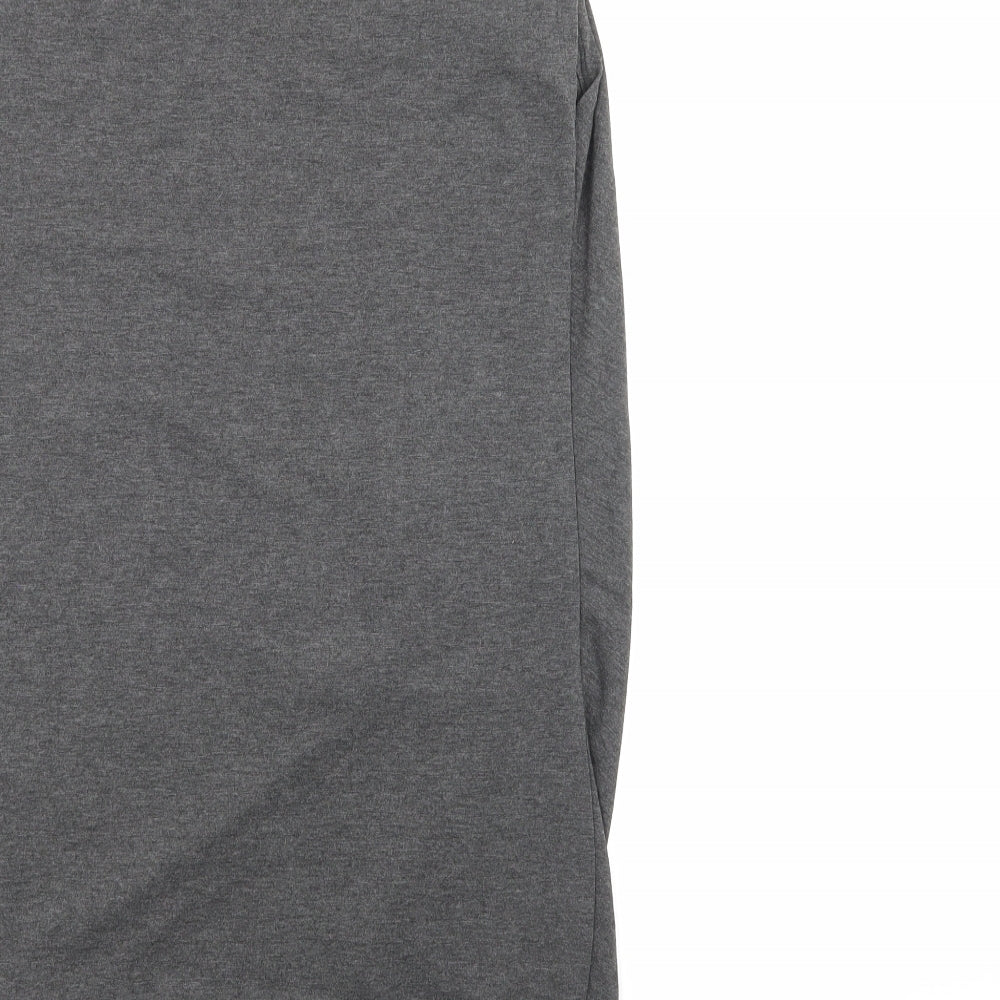TU Womens Grey A-Line Size 10