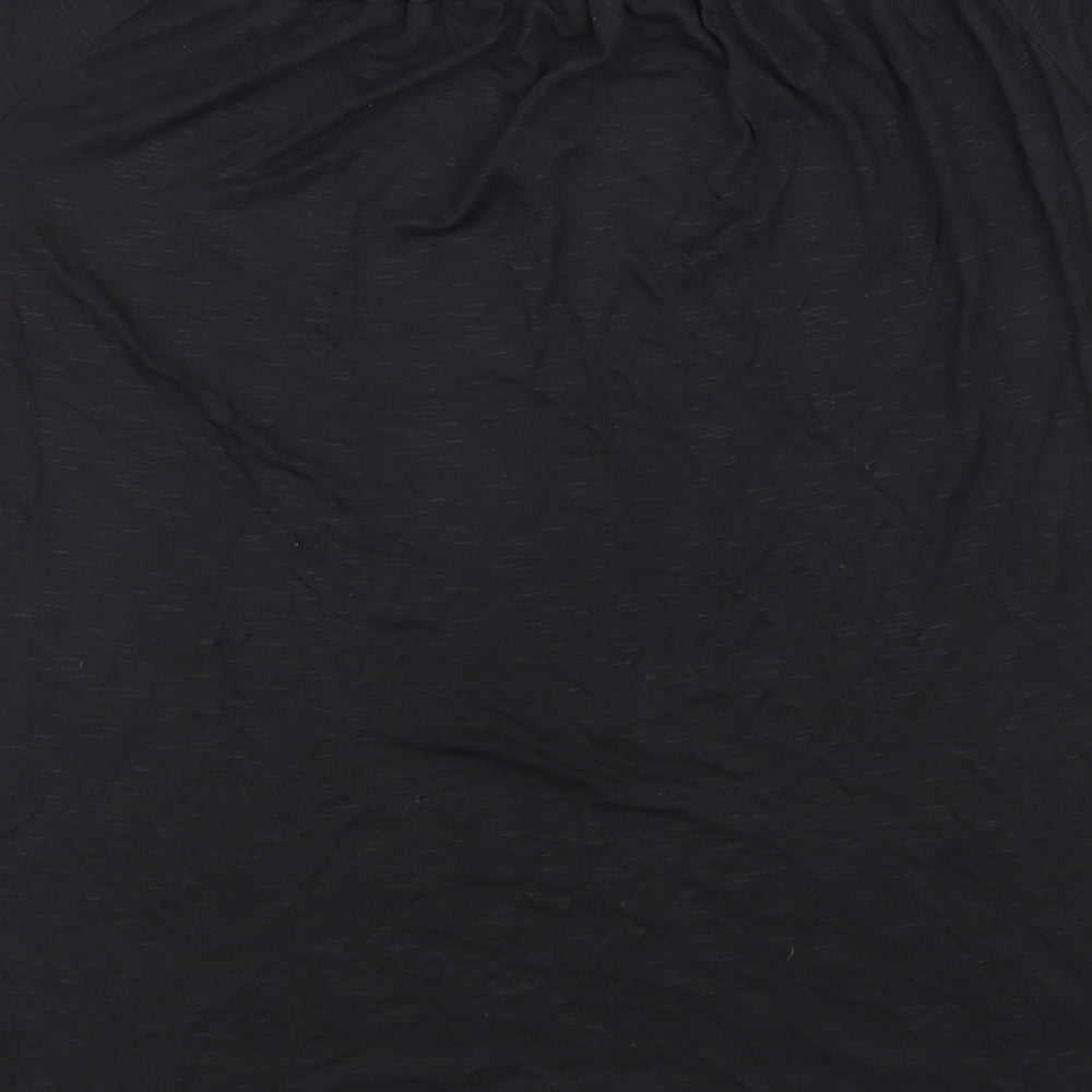 George Womens Black Basic Blouse Size 14